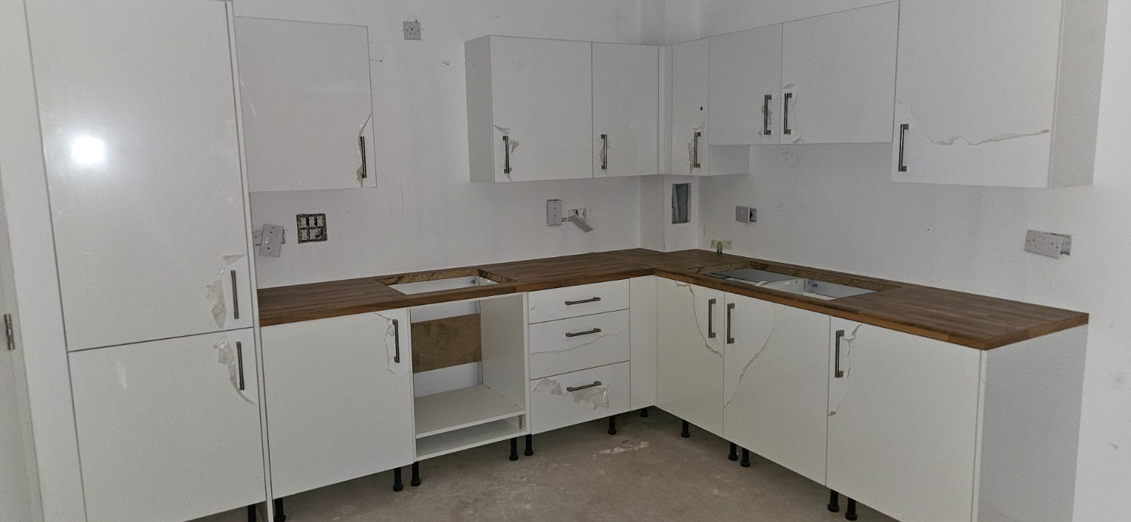 Symphony 210 interior flooring works